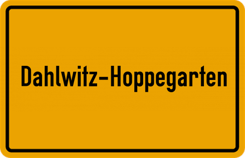 Ort Dahlwitz-Hoppegarten zum kostenlosen Download
