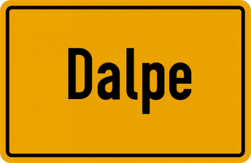 Ortsschild Dalpe