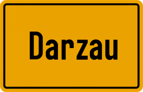 Ortsschild Darzau