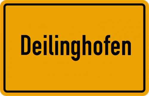 Ortsschild Deilinghofen
