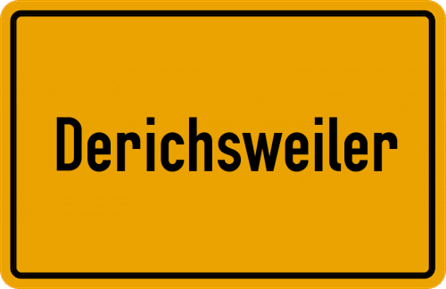 Ortsschild Derichsweiler