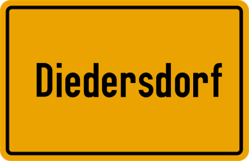 Ort Diedersdorf zum kostenlosen Download