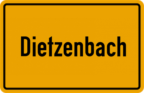 Ort Dietzenbach zum kostenlosen Download