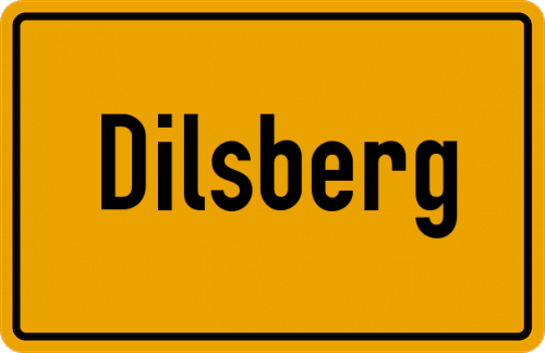 Ortsschild Dilsberg