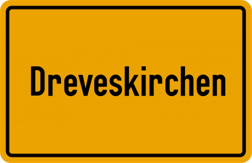 Ortsschild Dreveskirchen