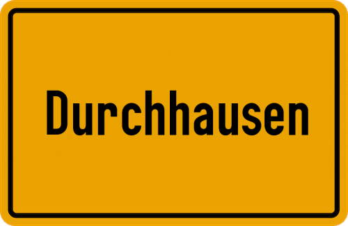 Ort Durchhausen zum kostenlosen Download