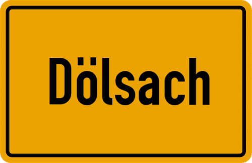 Ortsschild Dölsach