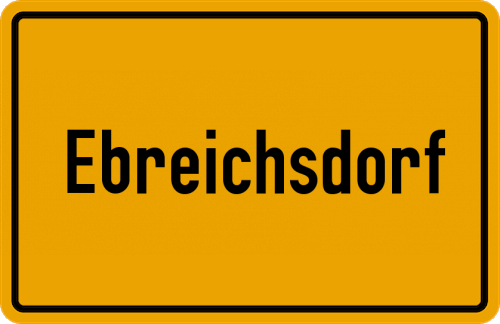 Ortsschild Ebreichsdorf