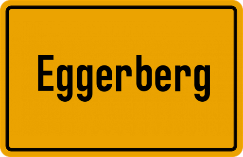 Ortsschild Eggerberg