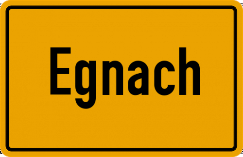 Ortsschild Egnach