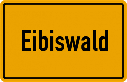 Ortsschild Eibiswald