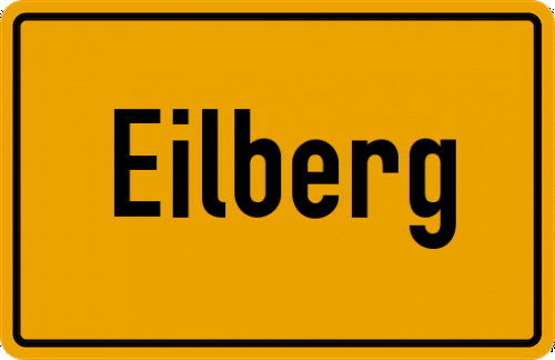Ortsschild Eilberg
