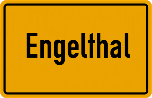 Ortsschild Engelthal