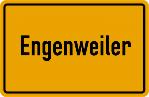 Ortsschild Engenweiler