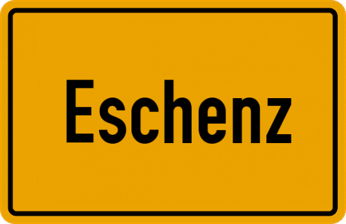 Ortsschild Eschenz