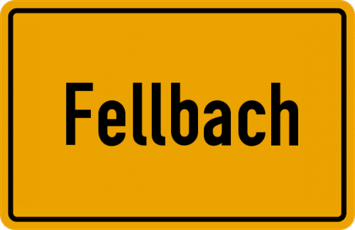 Ort Fellbach zum kostenlosen Download