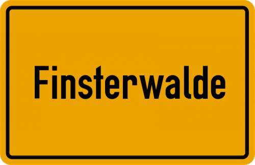 Ort Finsterwalde zum kostenlosen Download