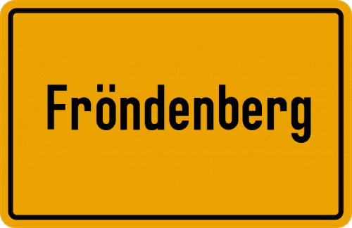 Ort Fröndenberg zum kostenlosen Download