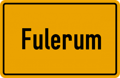 Ortsschild Fulerum