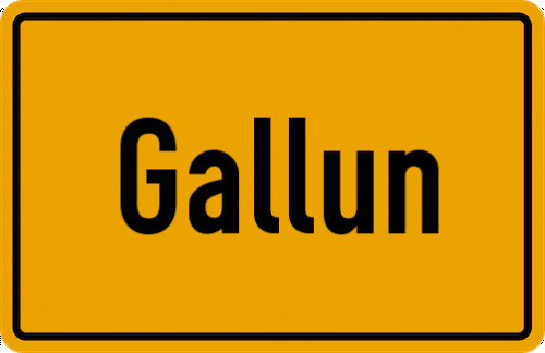 Ort Gallun zum kostenlosen Download
