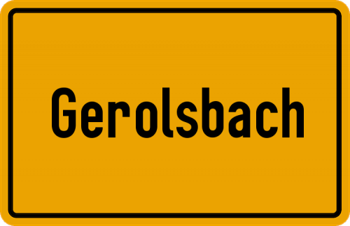 Ort Gerolsbach zum kostenlosen Download