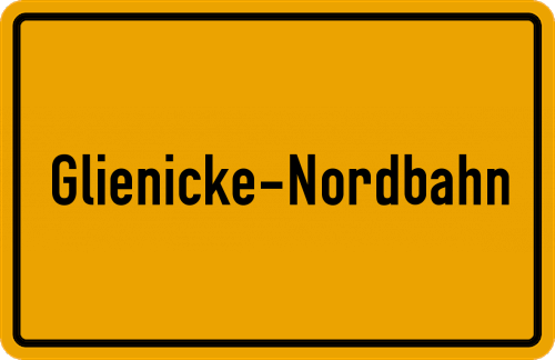 Ort Glienicke-Nordbahn zum kostenlosen Download