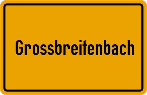 Ort Grossbreitenbach zum kostenlosen Download