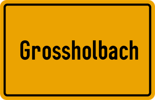 Ort Grossholbach zum kostenlosen Download