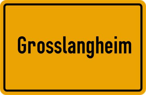 Ort Grosslangheim zum kostenlosen Download