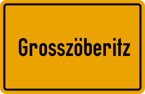 Ort Grosszöberitz zum kostenlosen Download