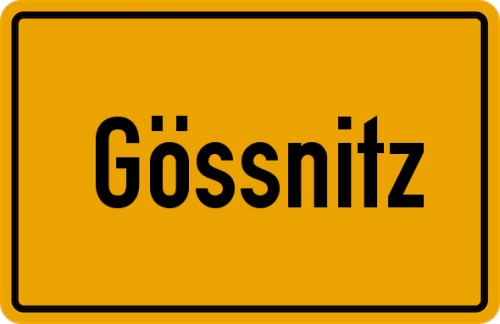 Ort Gössnitz zum kostenlosen Download
