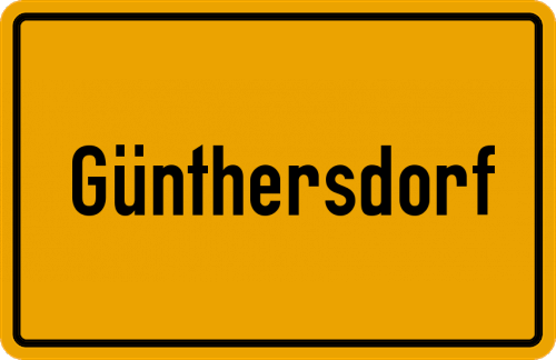 Ort Günthersdorf zum kostenlosen Download