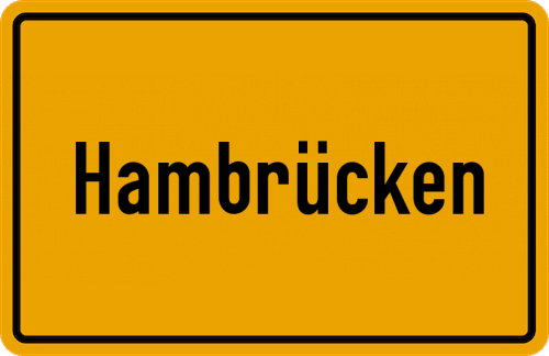 Ort Hambrücken zum kostenlosen Download