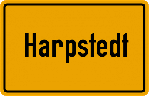 Ortsschild Harpstedt
