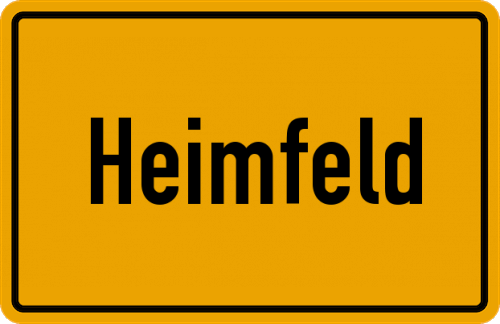 Ortsschild Heimfeld