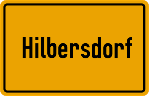 Ort Hilbersdorf zum kostenlosen Download