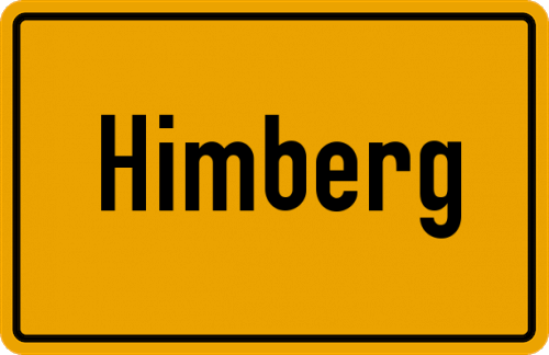 Ortsschild Himberg