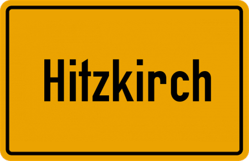 Ortsschild Hitzkirch