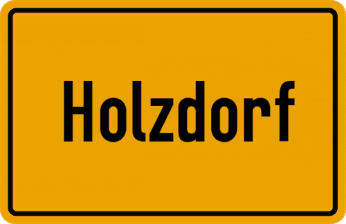 Ort Holzdorf zum kostenlosen Download