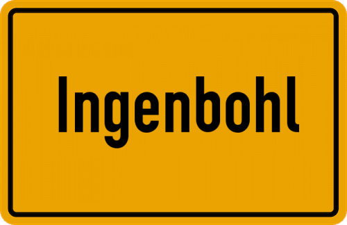 Ortsschild Ingenbohl