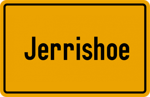 Ortsschild Jerrishoe