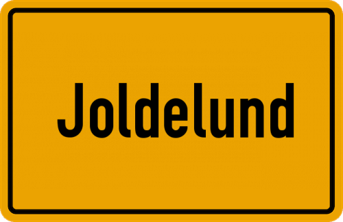 Ortsschild Joldelund