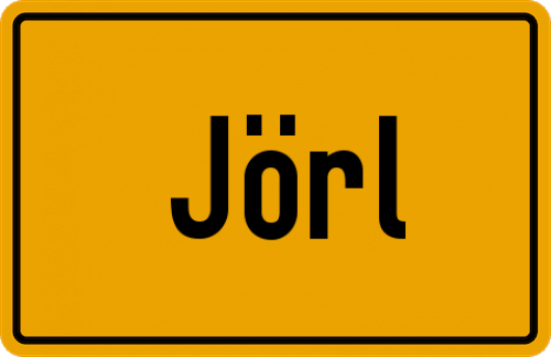 Ortsschild Jörl