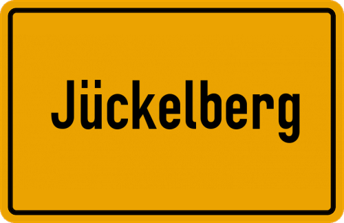 Ortsschild Jückelberg