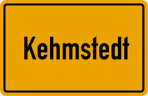 Ortsschild Kehmstedt