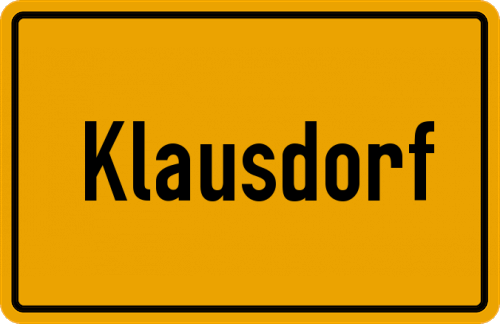 Ort Klausdorf zum kostenlosen Download