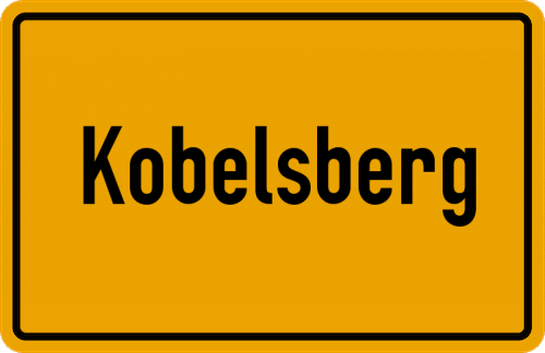 Ortsschild Kobelsberg