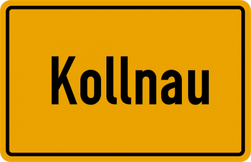 Ortsschild Kollnau