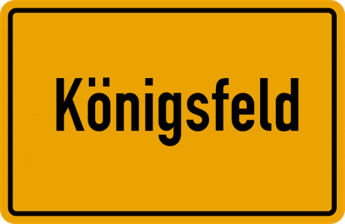 Ort Königsfeld zum kostenlosen Download