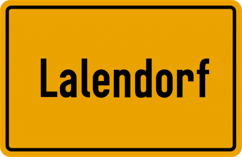 Ort Lalendorf zum kostenlosen Download